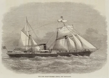 The Iron Screw-Steamer Limari, for Valparaiso